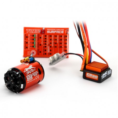 SkyRC Combo Cheetah 1/10 60A Sensored + 10.5T 3250KV