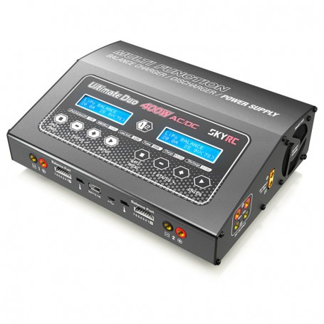 Cargador SkyRC D400AC Multifuncion 1-7S 2x200W 20A