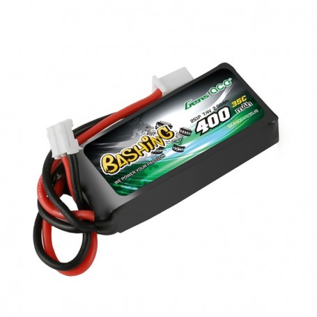 LiPo Gens ACE 400mAh 7.4v 35C 2S1P with JST-PHR Plug Bashing