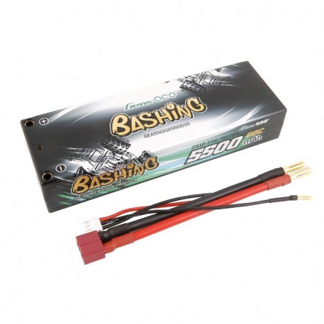 LiPo Gens ACE 5500 mAh 7.4v 60C with 4mm banana plug