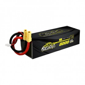 LiPo Gens ACE 8000 mAh 14.8v 100C with EC5 Bashing