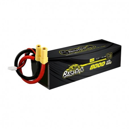 LiPo Gens ACE 8000 mAh 14.8v 100C with EC5 Bashing
