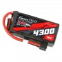 Bateria LiPo Gens ACE 4300mAh 11.4v 60C HV con XT60-T-Dean