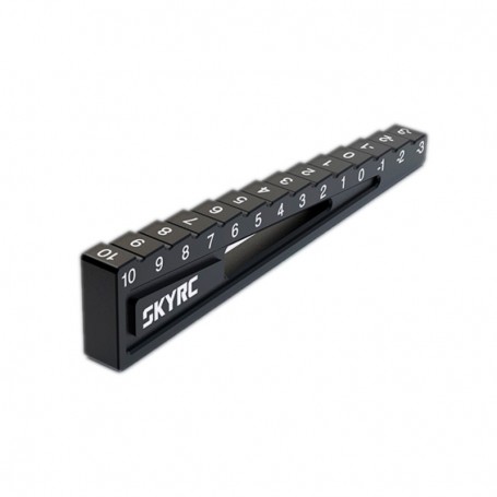 SkyRC Chassis Droop Gauge -3 to 10mm Black