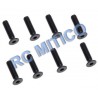 50087 - Countersunk Mechanical Screw 4x25 mm x8