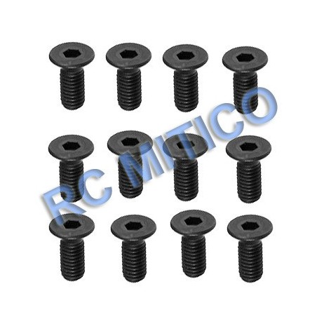 50088 - Countersunk Mechanical Screw 5x12 mm x12
