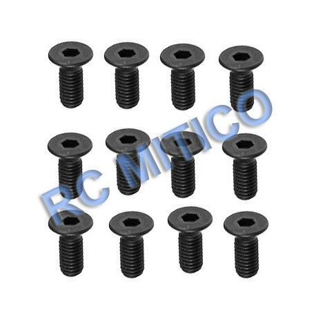 50089 - Countersunk Mechanical Screw 5x15 mm x12