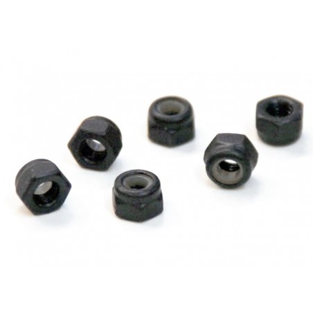 54031 - Tuercas Autoblocantes M3 x6 uds.