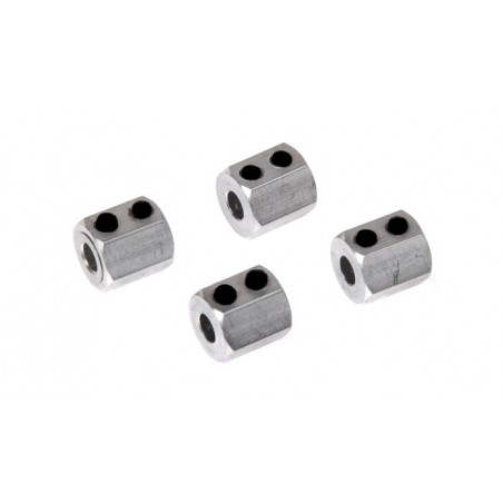 08065 - Wheel Hex x 4 piezas