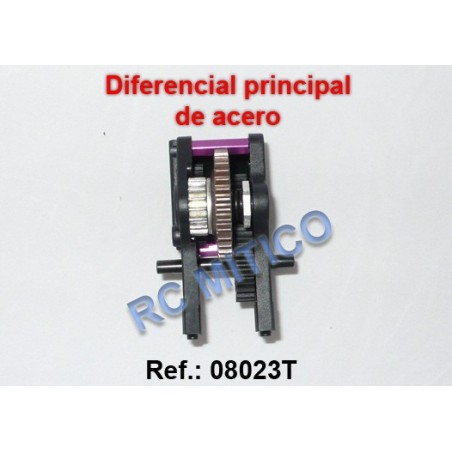 08023T - Central gear box Set with Metal Gears