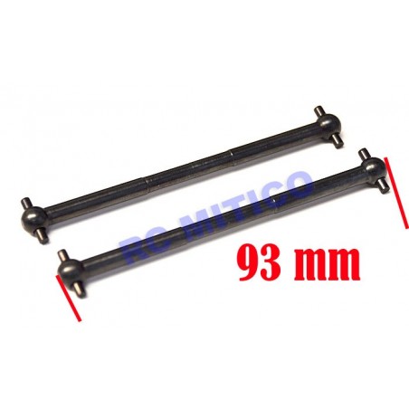 81004 - Rear wheel universal lever - 93 mm x2 uds.