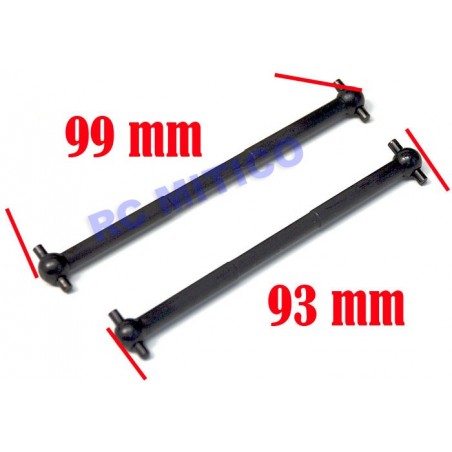 81005 - Mid Diff. universal lever - 93 y 99 mm x2 uds.