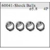 60041 - Shock Balls O5.8 x4 uds.