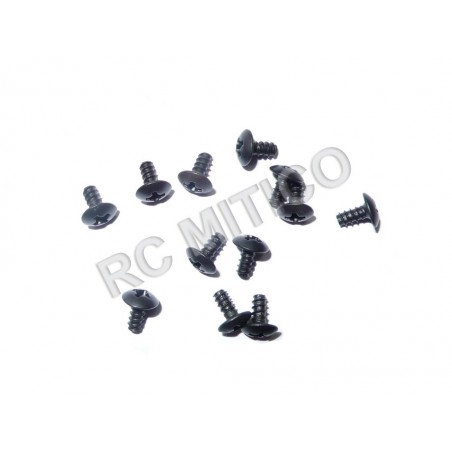 60077 - Cap Head Self-tapping Screw 3x6 - 12 uds.