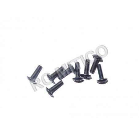 60083 - Cap Head Mechnical Screw 3x10 mm - 8 uds.