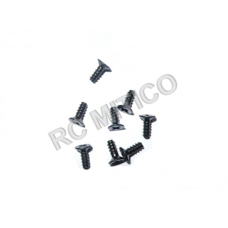61023 - Countersunk Self-tapping Screw 3x8 - 8 ud
