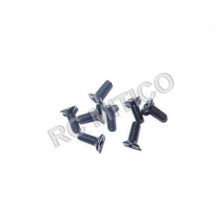 61024 - Countersunk Mechnical Screw 3x8 - 8 ud