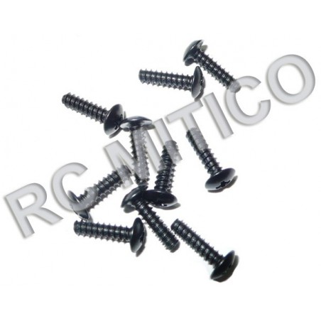 86071 - Cap Head Self Tapping Screws 2.6x10 - 10ud
