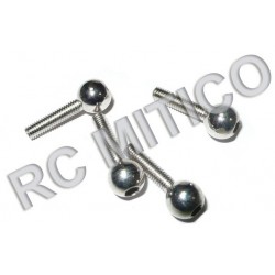 86086 - M3 Ball Head Screws - 4 Uds.