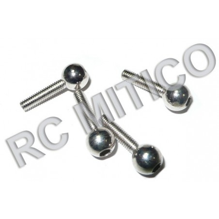 86086 - M3 Ball Head Screws - 4 Uds.