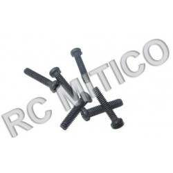 18040 - Round Head Screw M2x10 mm - 6 uds.