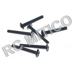 18045 - Round Head Screw M3x24 - 6 uds.