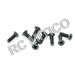 18048 - Countersunk Screw M3X10 - 8 uds.