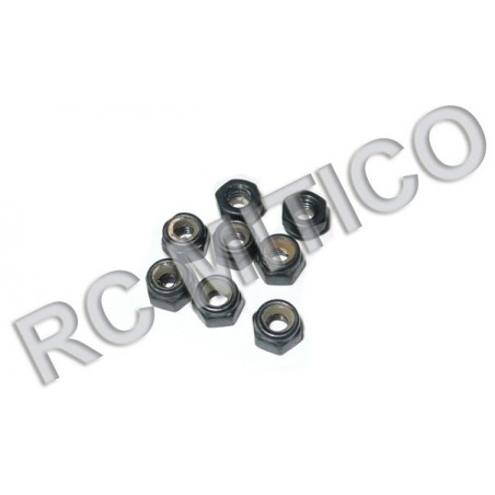 98055 - Tuercas Autblocantes M3 x8 uds.