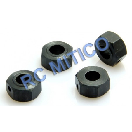09007 - Hexagonos de ruedas x4 uds.