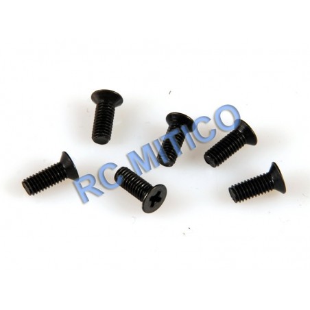 09151 - Flat Head Scerws 3x5 - 6 Uds.