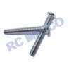 MS-002-002 - Screw 2.5x20 (10) Corner 6 - 2 uds.