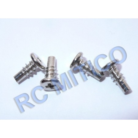 MS-004-025 - Pivot Pin + Screw Uto 2.5x4+2x3 - 4ud
