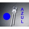1 LED de color AZUL - 10 mm
