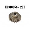 TD310356 - Piñon 20 dientes Mod. 1 - Aluminio 7075