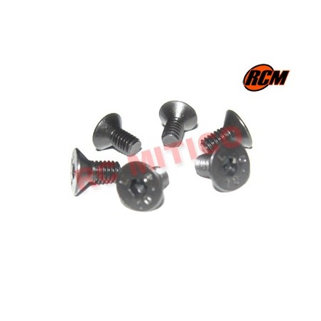 EPC065 - Tornillo cabeza conica 4x8 mm - 6 uds.