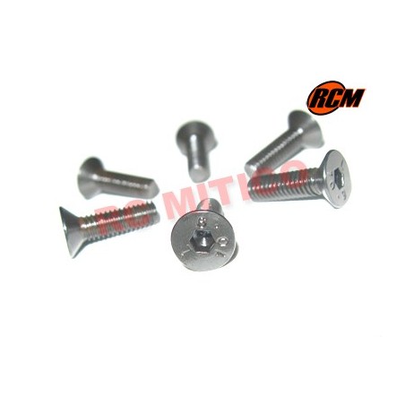 EPC066 - Tornillo cabeza conica 4x14 mm - 6 uds.