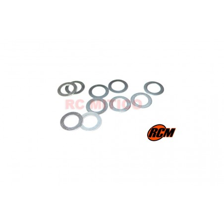 7275 - Arandelas 8x5.1x0.3 mm - 10 uds.