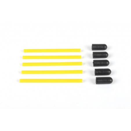 6086 - Tubos de antena de receptor x4 uds.
