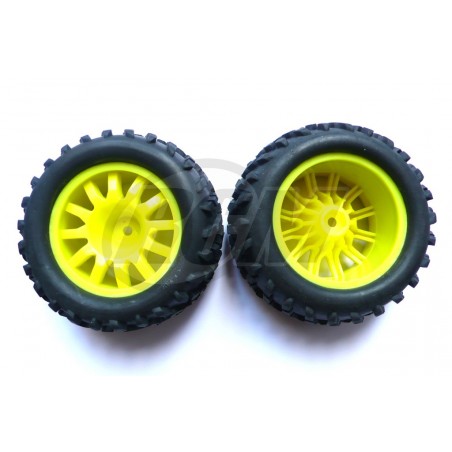 6454 - Rueda Monster T. 1/16 - Hex. 9 mm - x2 uds.