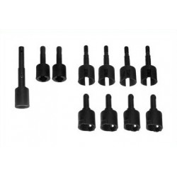 FA007 - Wheel and Diff. Shaft Set - FAZER