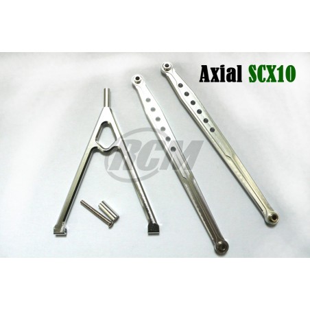 SCX0004 - Chasis y tirantes traseros - Aluminio