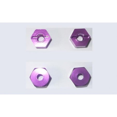 02134 - 102042 Aluminium Hex. Wheel Rim Nut x 4 ud