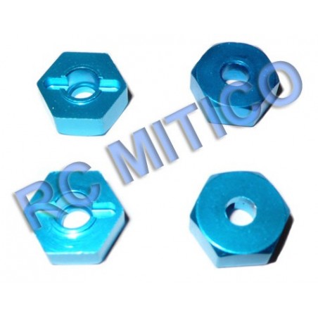 286042 - Hexagonos de Aluminio x4 uds.