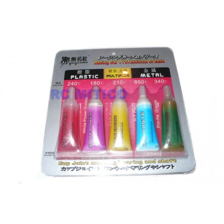 Set profesional de lubricantes para Rodamientos