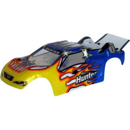 18301 - Carroceria AZUL con LLAMAS - Truggy 1/16