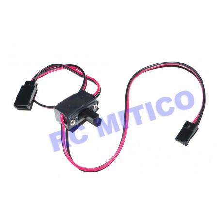 Interruptor  RC - 2 conectores - FUTABA - FUTABA