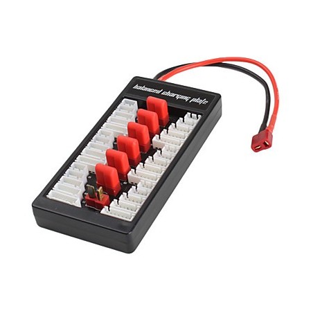 Placa para carga paralela de 6 packs 2-6S (XT60)