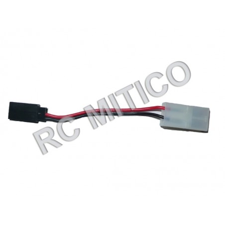Cable conector FUTABA Hembra - TAMIYA Hembra