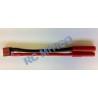 Cable conector T-Dean HEMBRA - Banana 4 mm