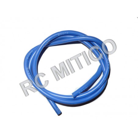 Silicon wire 14 AWG Blue- 50 cm